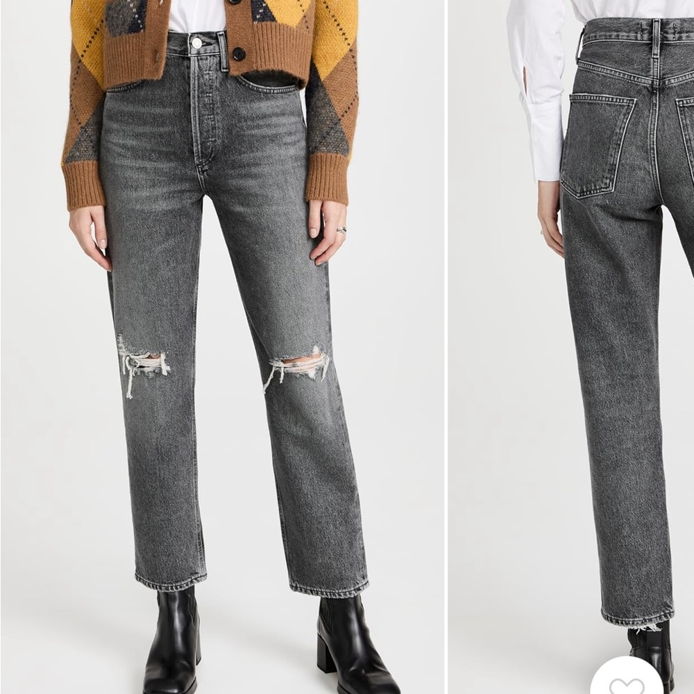 Agolde mid rise loose fit 90s jean